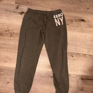 Aeropostale Khaki Green Sweatpants